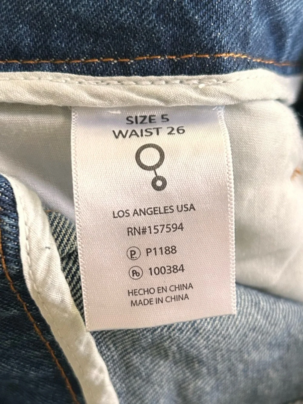 NWT Insane Gene High Rise Balloon Jeans Dark Wash Sz 5